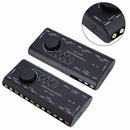 4 in 1 AV Audio S-Video Signal Switcher Splitter Selector Out RCA Switch B RAE
