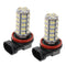 2pcs H8 H11 68-3528-SMD LED Blub For Car SUV Fog /Daytime Running Light