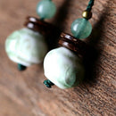 Ethnic Style Literary Fresh Handicraft Earrings Flower Earrings