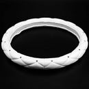 Car Steering Wheel Cover,38CM/15inch Universal PU Leather DAD Cystal Diamon C5R8