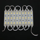 1*10pcs 5050 SMD 3 LED Module LED Strip String Light Waterproof DC 12V warm