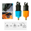 Rubber Raft Pump Air Valve Adaptor Stand UP Paddle Board Inflating Nozzle