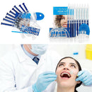 Teeth whitening 10 gels + 2 white teeth+ 1 white light +tray set