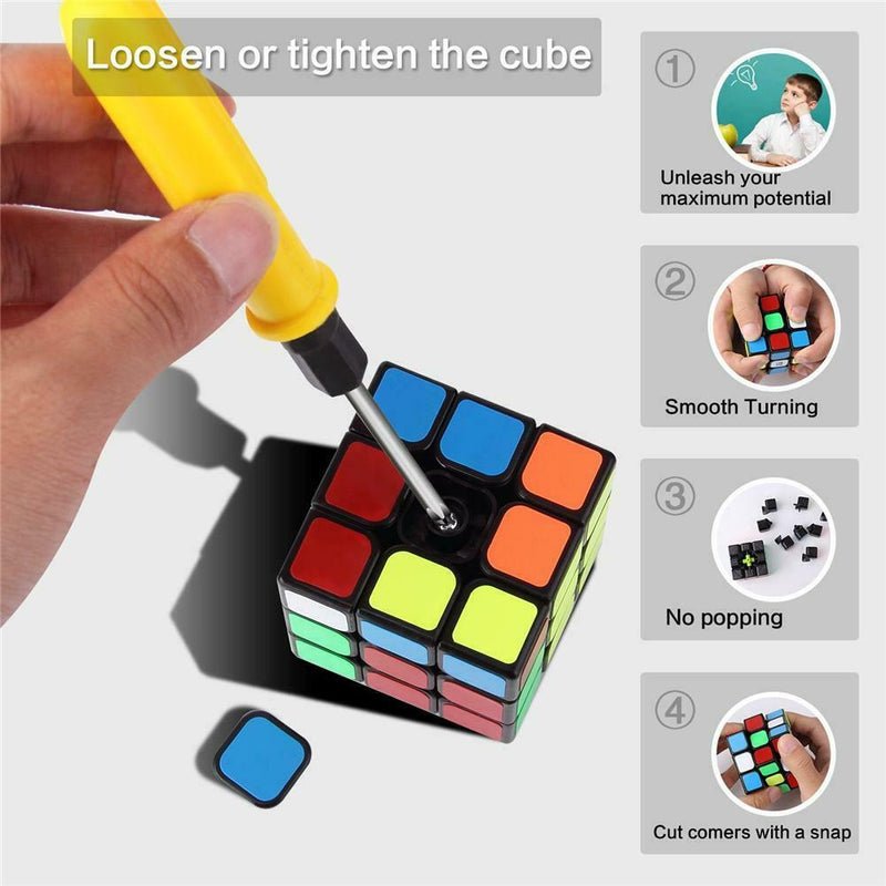 3x3 Puzzle Twist 2.2" Magic ABS Ultra-smooth Professional Speed Cube