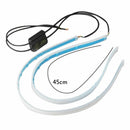 45CM LED Car DRL Daytime Running Lamp Strip Light Flexible Soft Tube NEW