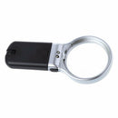 3X Handheld Reading Magnifier Magnifying Glass Jewelry Loupe LED Lights Desktop