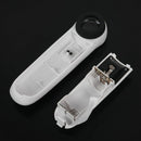 40X 21mm Pocket Jewelry Magnifier LED Light Handle Jeweler Glass Lens Loupe