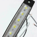 10x White 24V 6LED Side Marker Indicators Lights Lamp Bar Truck Trailer ROC