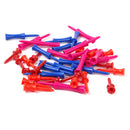 160pcs Mixed Colors 4-SIZE Plastic Castle Golf tees Height Control