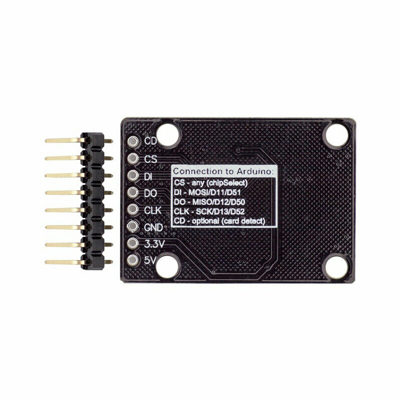 RobotDyn Micro- Sd Card High Speed ModuleÃ¯Â¼Å’ 3.3V/5V Universal, For 3.3V And  A8R1
