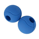 2Pcs Silicone Grips Globe Ball Rubber Bar Grip Ball for Dumbbell Barbell Bar