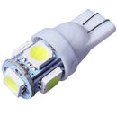 20X 12V T10 5SMD 5050 LED Canbus Error Free Interior Light Lamp Wedge Bulb White