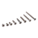 800Pcs Stainless Steel Self Tapping Screw Assortment Kit Lock Nut Wood Thre