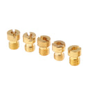10x M5x8mm Carburetor Main Jet Kit Part For Keihin PWK OKO KOSO 125-140