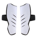 Children Shin Soccer Football Pads Guards Protector Gear Training Leg White