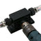 3 Set 8mm Shank Plastic Self Priming Water Drill Pump with Hose Clamps for