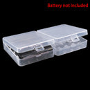 Battery Storage Box Holder Transparent Portable Hard Plastic Large CapacityB.kz