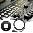 USB Programming Cable for Baofeng Walkie Long Distance Talkie Black