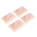 4 Pieces Silicone 1:1 Lifesize Ear Acupuncture Statue School Study Set