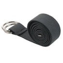 Casual Unisex D-Ring Cloth Belt Canvas Belt Knitting Canvas Belt 110 x 3.8C P8N5