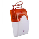 Mini Wired Strobe Warning Siren Durable Dc 12V Sound Alarm Flashing Light S P8B6