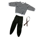 1/6 Stripes Hoodies Suit for 12 inch HOT TOYS /  Male Figures Body -