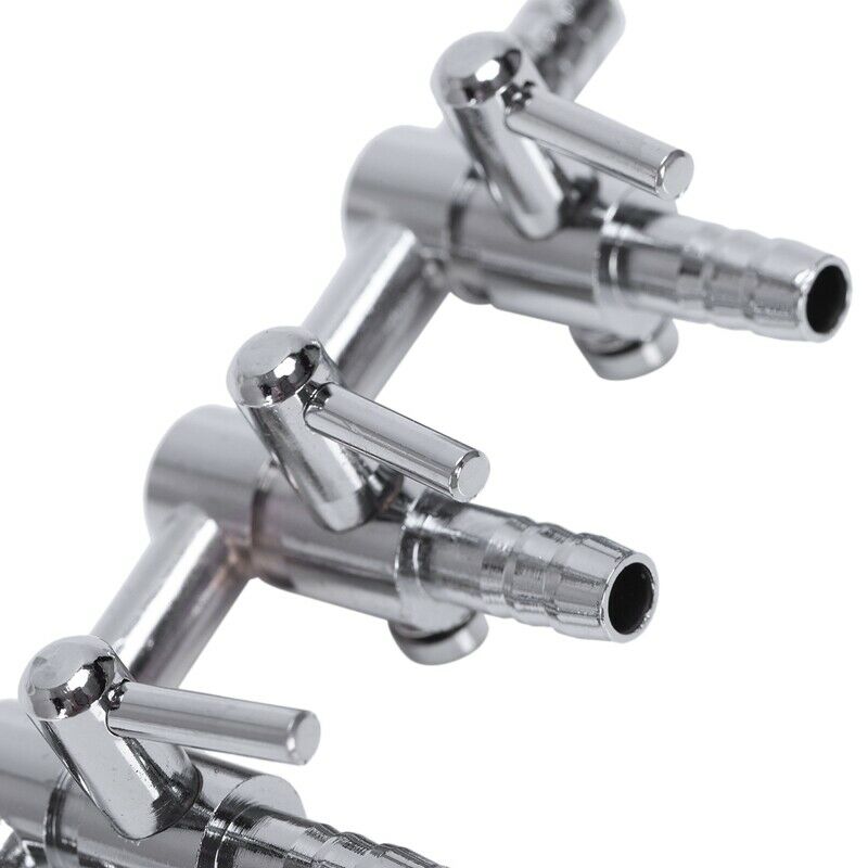 5mm pipe diameter 3way output aquarium airflow control lever pump valve