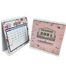 Desk Calendar 2021 New Year Work Note Creative Schedule (Large Flower)