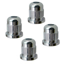 8 Pieces Metal Electric Bass Through Body String Mounting Ferrules Bushing