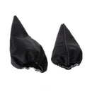 Car handbrake leather hand brake cover Gear Shift Knob dust cover for BMW E36 f