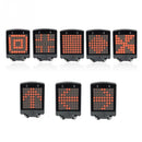 Bicycle Wireless Remote Control Turn Signal Tail Light Usb Rechargeable Bic K6M1
