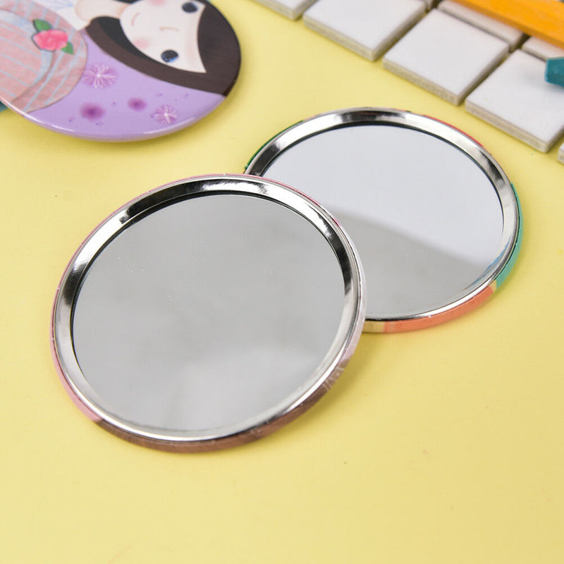 Mini Girl Series Mirror Portable Makeup Mirror Small Pocket Travel One Sided Gn