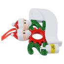 Christmas Decoration Personalized Family Pandemic Ornaments (2pcs 2 People)