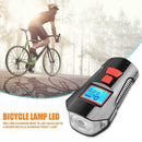 USB Charging Bike T6 LED Headlights 4 Modes Bicycle Safety Riding Front Lamp Set