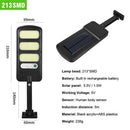 Outdoor Solar Sensor Wall Light Waterproof Garden Street Lamp (D 213 LED)