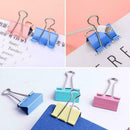 60Pcs/Set Metal Clip Binder Clips Memo Paper Clips Material Stationery M3U9
