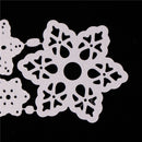Snowflake Greeting Cards Cutting Dies Stencil Scrapbook Paper Cards Craft  BX
