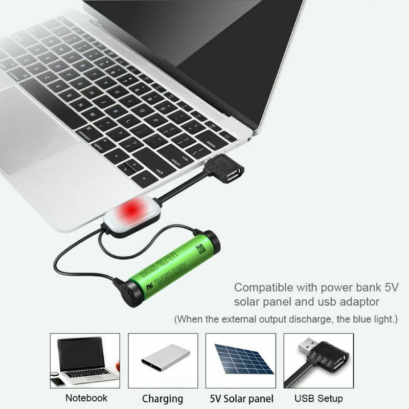 A10 Battery Li-ion Magnetic USB Mini Charging/Discharging Charger For 18650 2550
