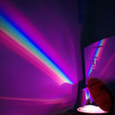 3 Modes LED Colorful Rainbow Night Light Romantic Magic Rainbow Projection LL5T2