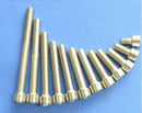 2 pieces M8 x35 Titanium Screws Button Head 6AL4V Aerospace Grade - M8x35 Bolts