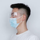 Transparent Reusable Face Shield Visor Cover Anti-Spitting Eye Protection