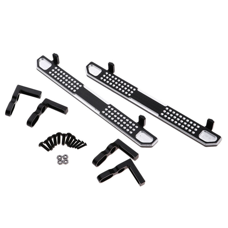 Aluminum Side Steps Rock Rails for 1:10th Scale Traxxas TRX-4 T4 RC Crawler