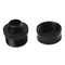 G1/4 Brass Connector for 14mm OD PC Water Cooling System Tubes(Black)
