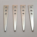 4x Hammer in Vine Eyes Rose Climbing Garden Wire/Cord Plant Training Fence/Wall
