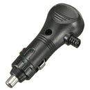 1x Black Car Accessories Lighter Socket Plug Charger Connector LED On/Off Switch