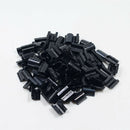 100pcs Paste Buckles Finished Hair Tie Band Hairbow Hair Jewelry Accessories