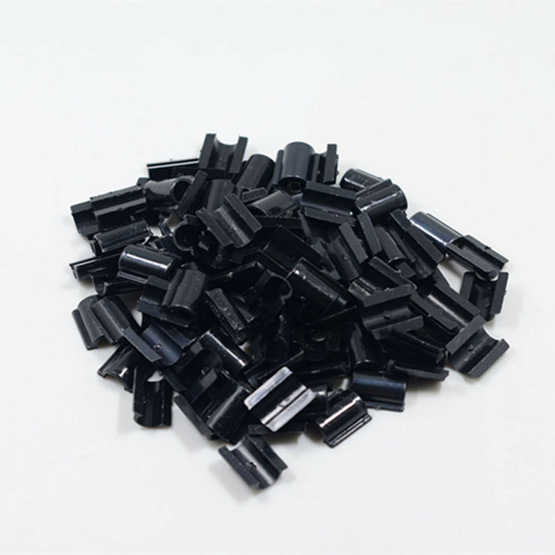 100pcs Paste Buckles Finished Hair Tie Band Hairbow Hair Jewelry Accessories