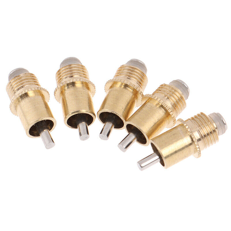 5pcs Rabbit Quail Copper drinker nipples Rabbit Drinking Water Equipment FeedFT