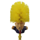 1pc Donald Trump Head Toilet Bowl Brush Funny Bathroom Plastic Cleaning Gag Gift