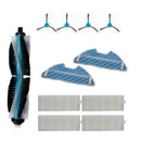 Soft Texture Brushes & Rags & Filters Kit Sweeper Accessory Set Robot Sweep